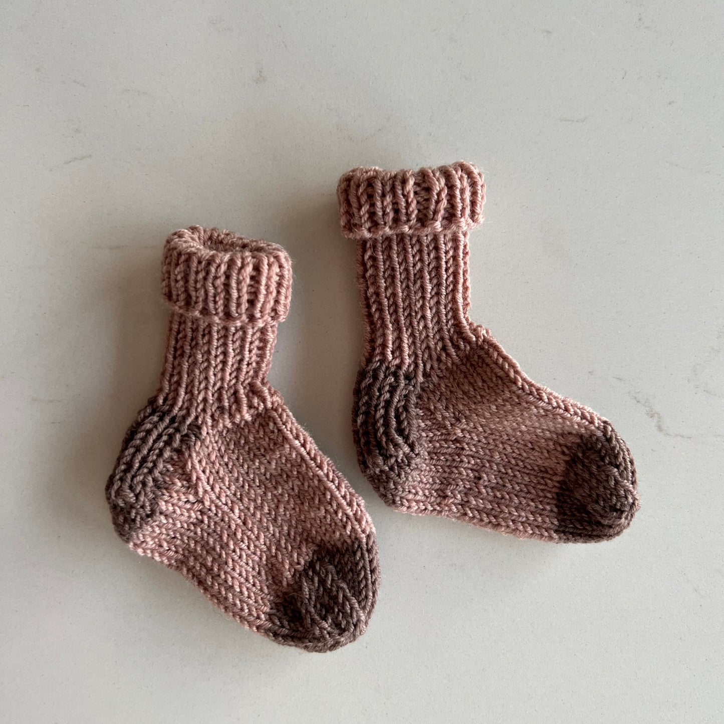 Baby sokjes handgemaakt